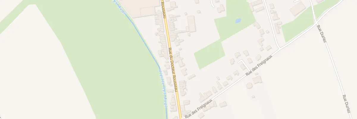 Plan du 85 Rue du Doc Rousseau à Merville