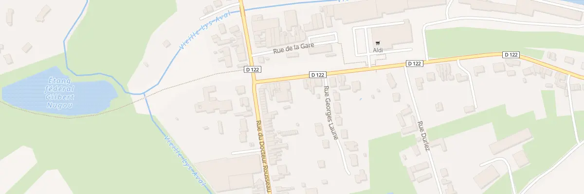 Plan du 12 Rue de la Gorgue à Dunkerque