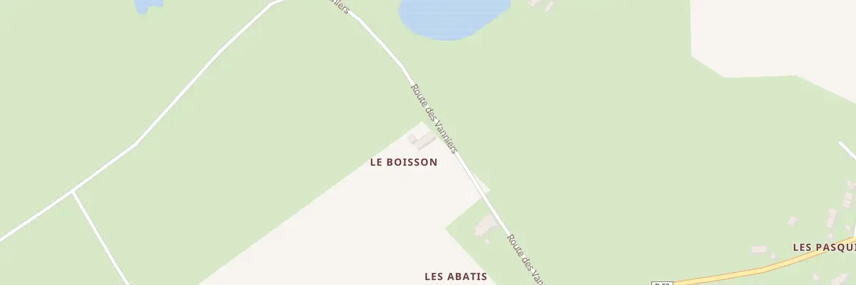 Plan du 233 Rte des Vanniers à Cernoy-en-Berry