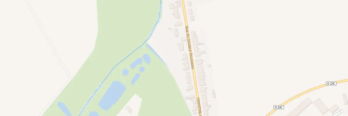 Plan du 122 Rue du Doc Rousseau à Merville