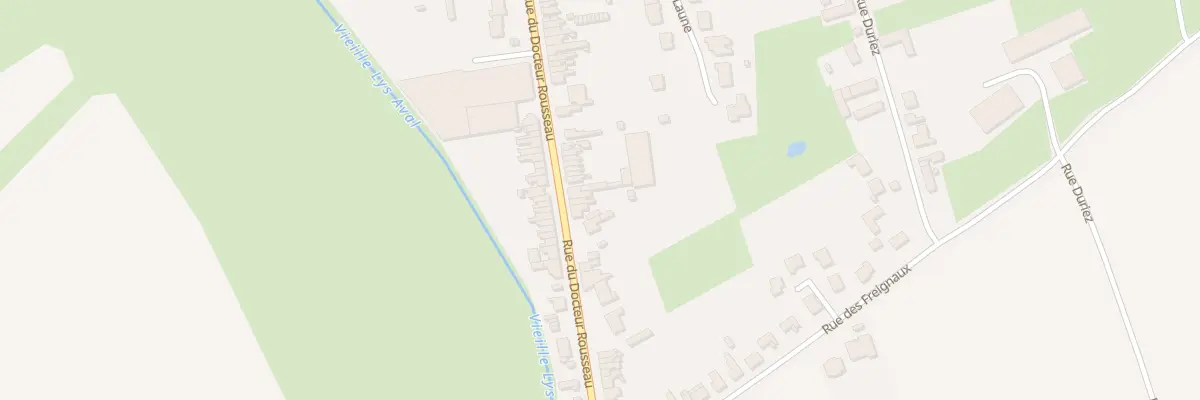 Plan du 75 Rue du Doc Rousseau à Merville