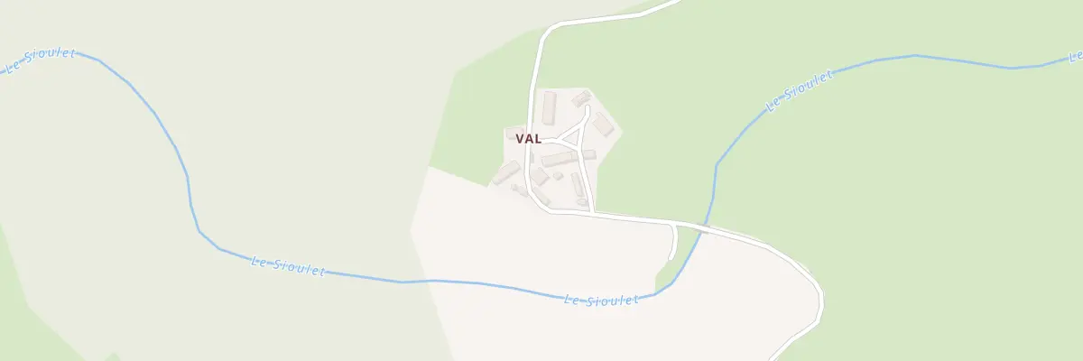 Plan du 5151 Val à Combrailles