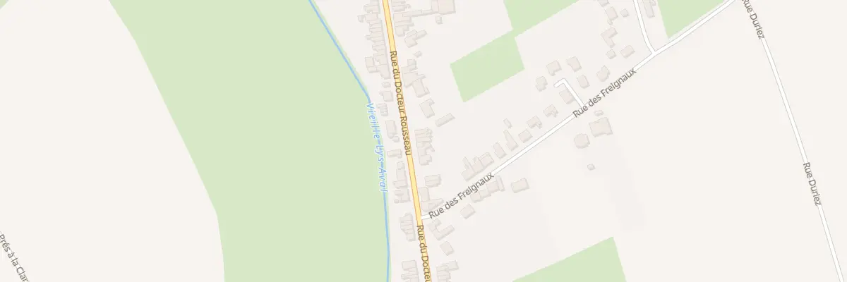 Plan du 101 Rue du Doc Rousseau à Merville