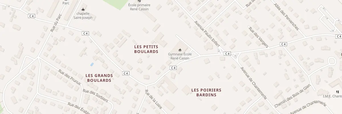Plan du 11 Rue Jean Moulin à Gien