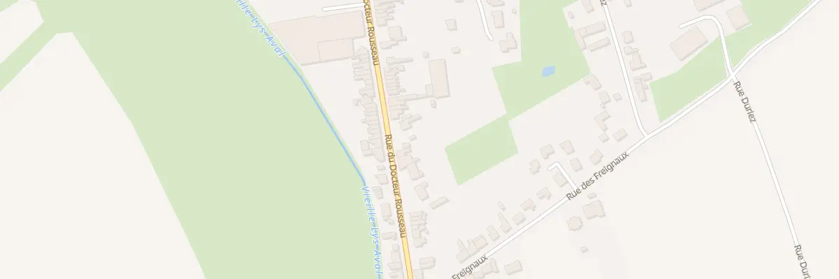 Plan du 81 Rue du Doc Rousseau à Merville