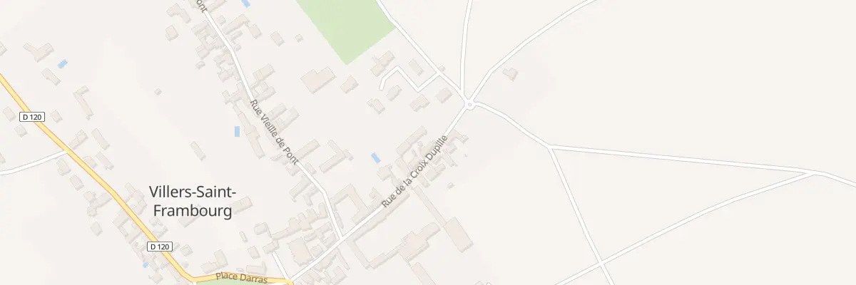 Plan du 16 Rue de la Croix Dupille à Villers-Saint-Frambourg-Ognon