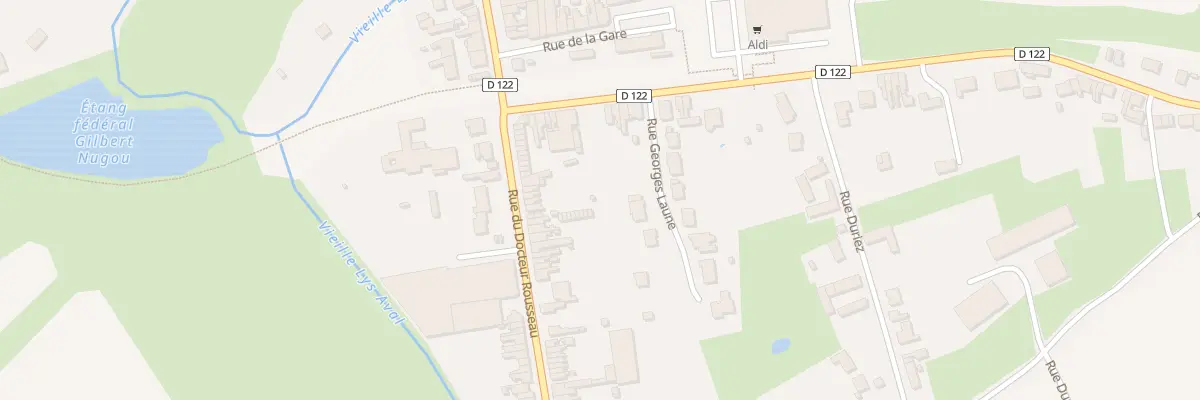 Plan du 31 Rue du Doc Rousseau à Merville