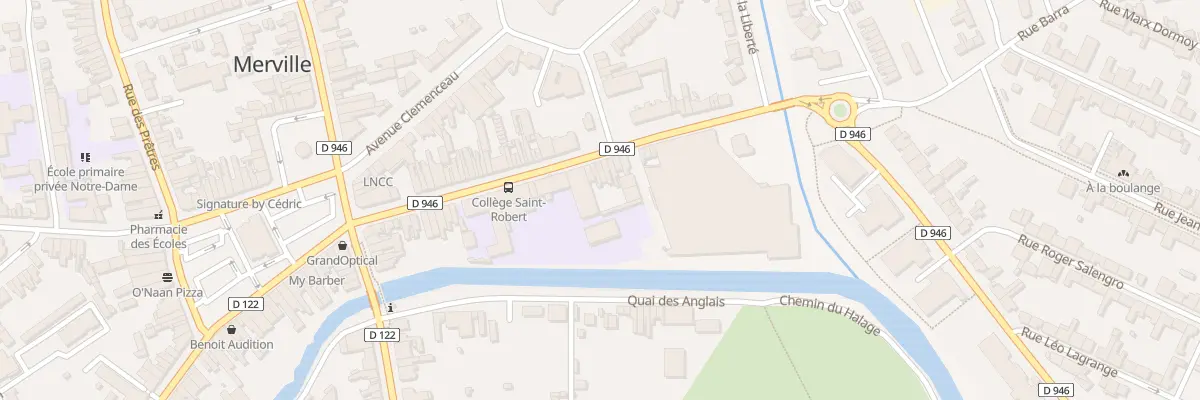 Plan du 34 Rue des Capucins à Merville