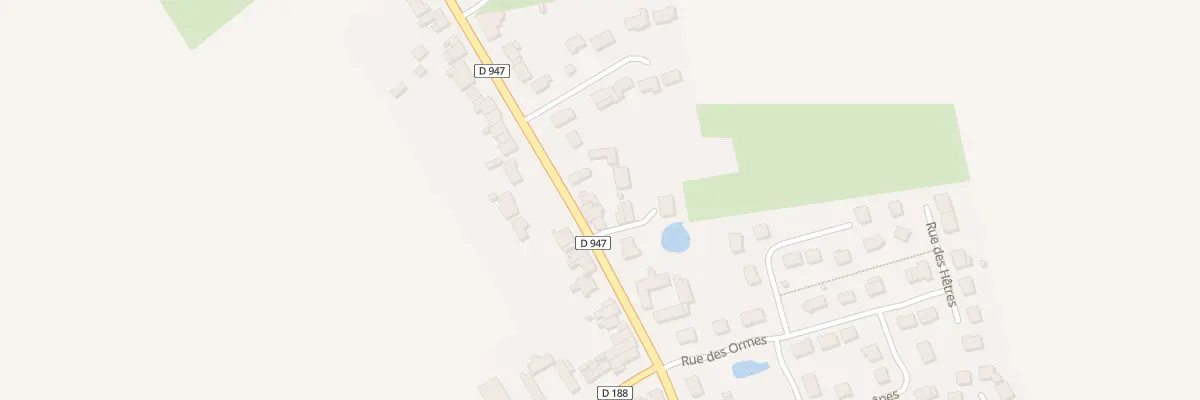 Plan du 80 Rue de la Gare à Vieux-Berquin