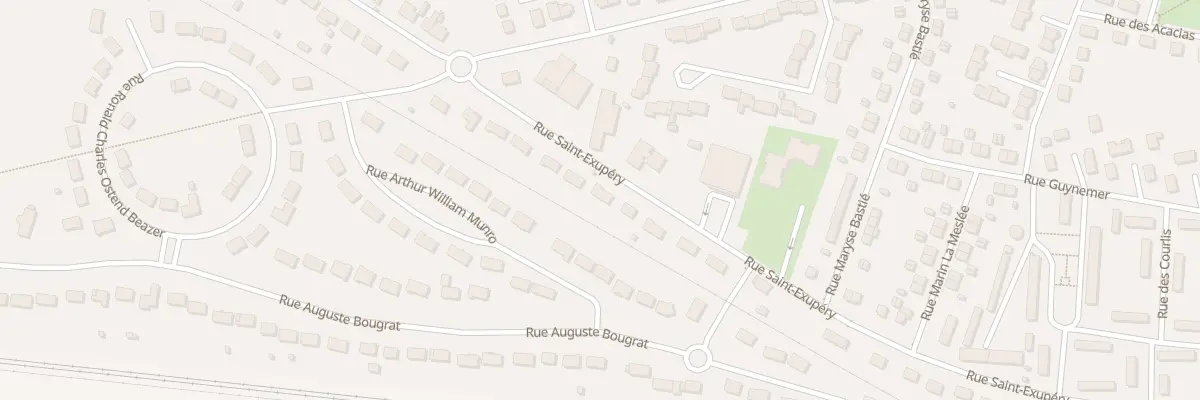 Plan du 61 Rue Saint Exupéry à Avord