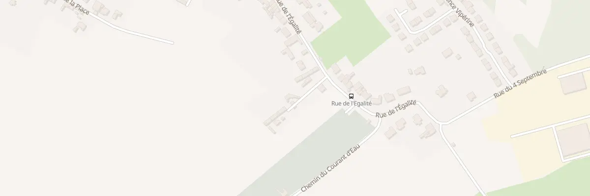 Plan du 4 Sen de l’Egalite à Verquin