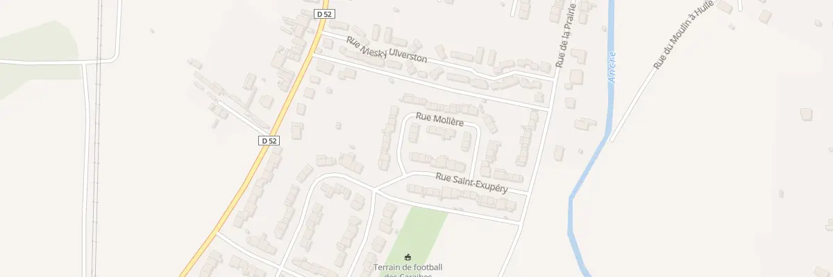 Plan du 23 Rue Molière à Albert
