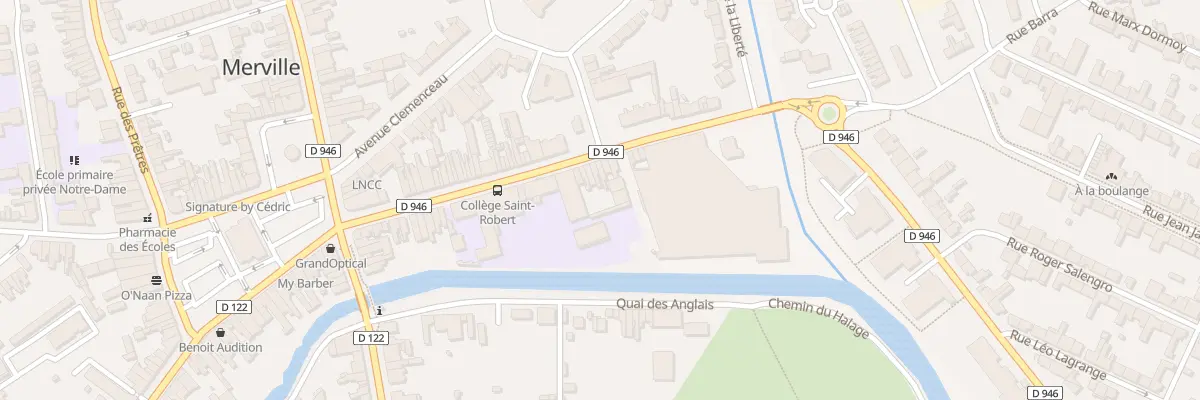 Plan du 38 Rue des Capucins à Merville