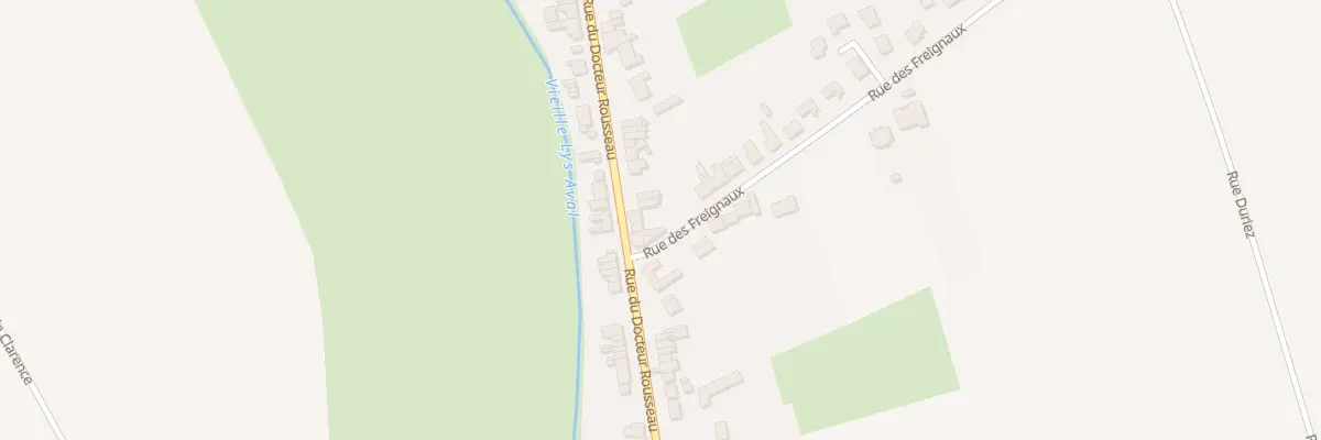 Plan du 113B Rue du Doc Rousseau à Merville