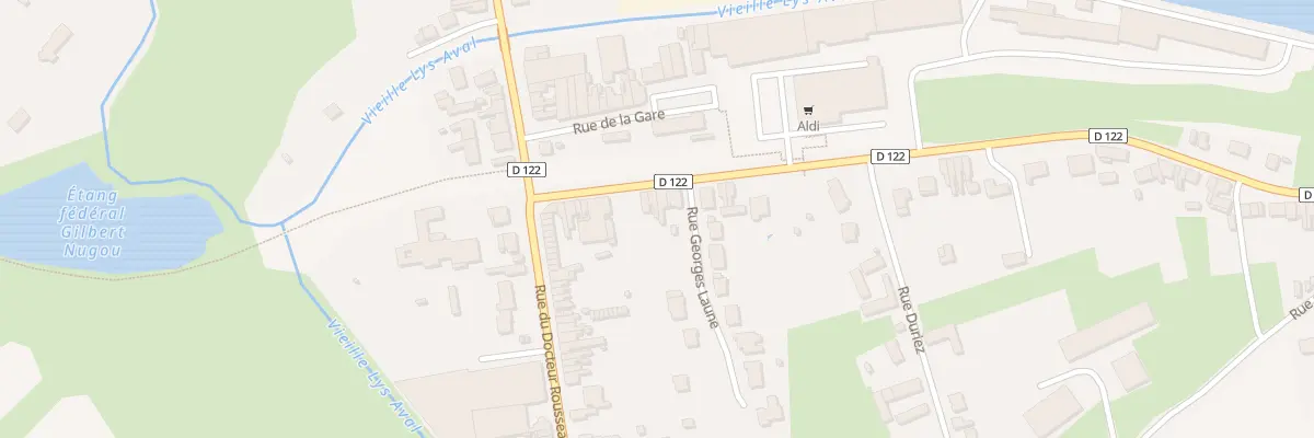 Plan du 16 Rue de la Gorgue à Merville