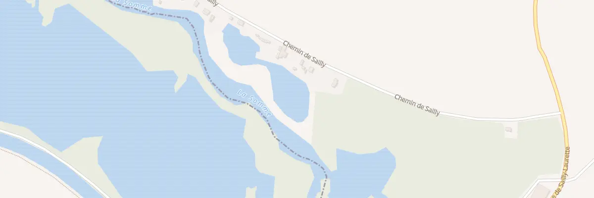 Plan du 6 Che de Sailly à Chipilly