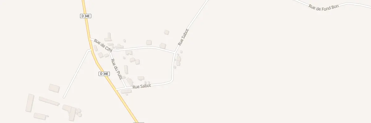 Plan du 4 Rue Sabot à Bussy