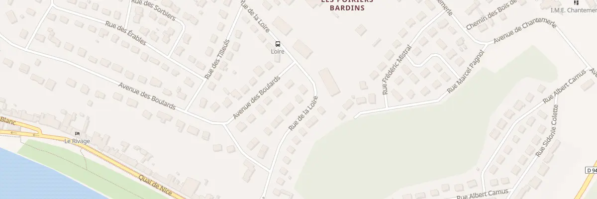 Plan du 25 Rue de la Loire à Gien