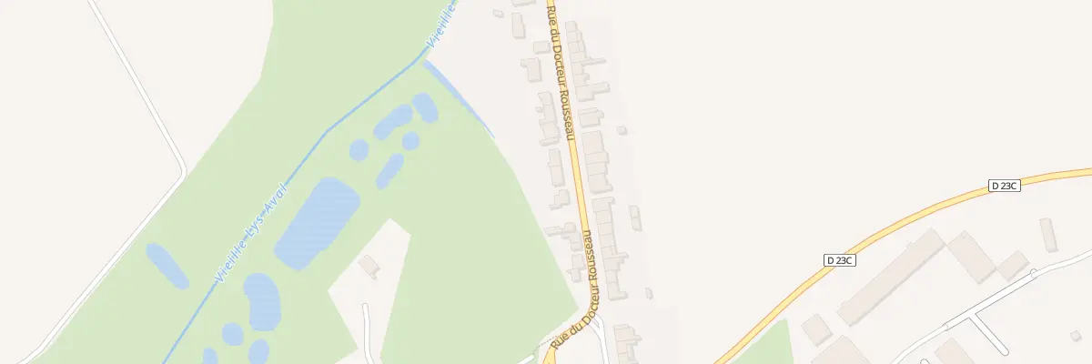 Plan du 130 Rue du Doc Rousseau à Merville