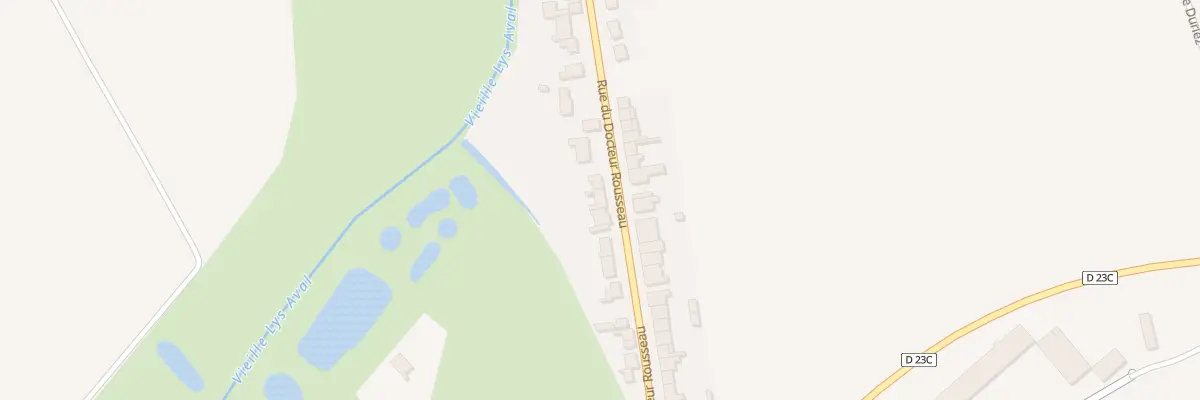 Plan du 124 Rue du Doc Rousseau à Merville