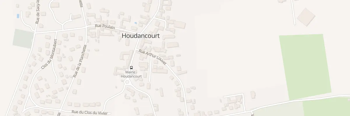 Plan du 9 Rue Arthur Louvet à Houdancourt