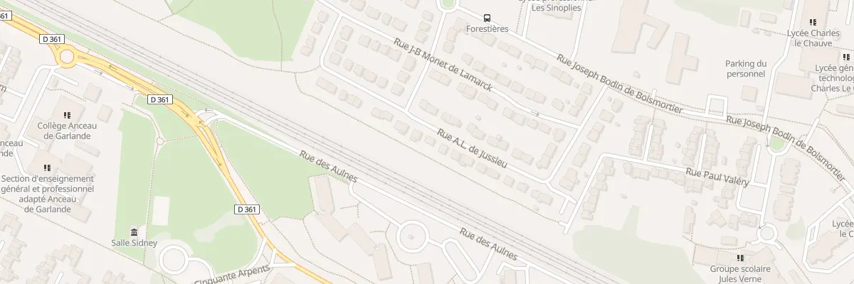 Plan du 34 Rue de Jussieu à Roissy-en-Brie