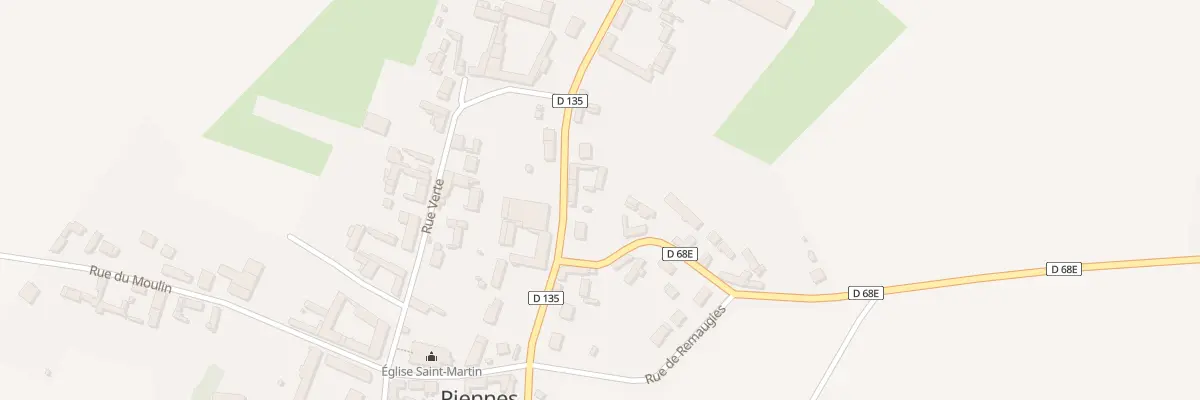 Plan du 24 Vc Grande Rue à Piennes-Onvillers