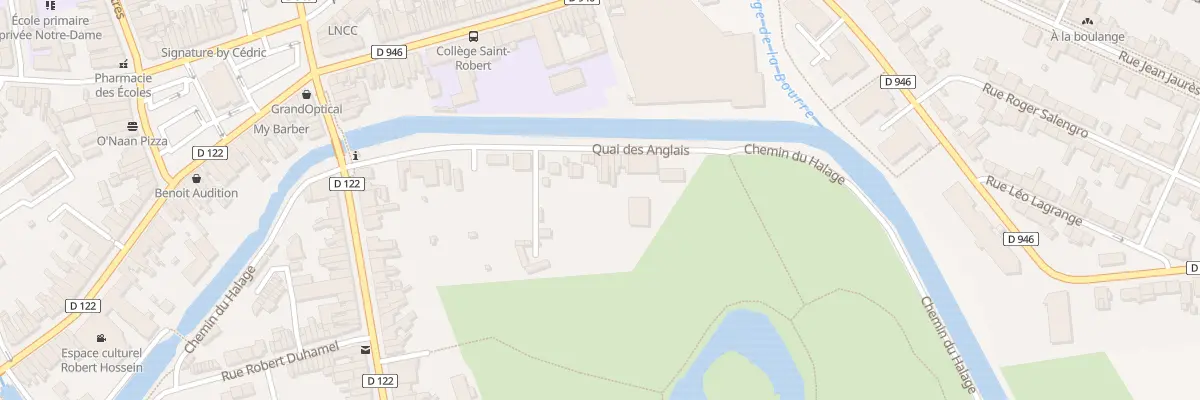 Plan du 16 Quai des Anglais à Merville