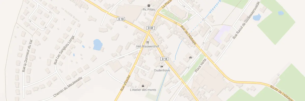 Plan du 36 Rue du Mont des Cats à Godewaersvelde