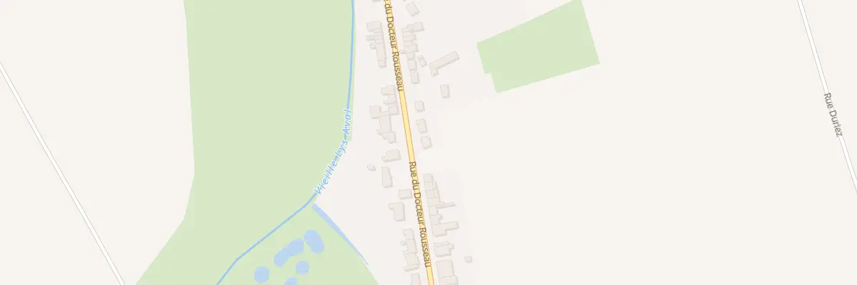 Plan du 147 Rue du Doc Rousseau à Merville