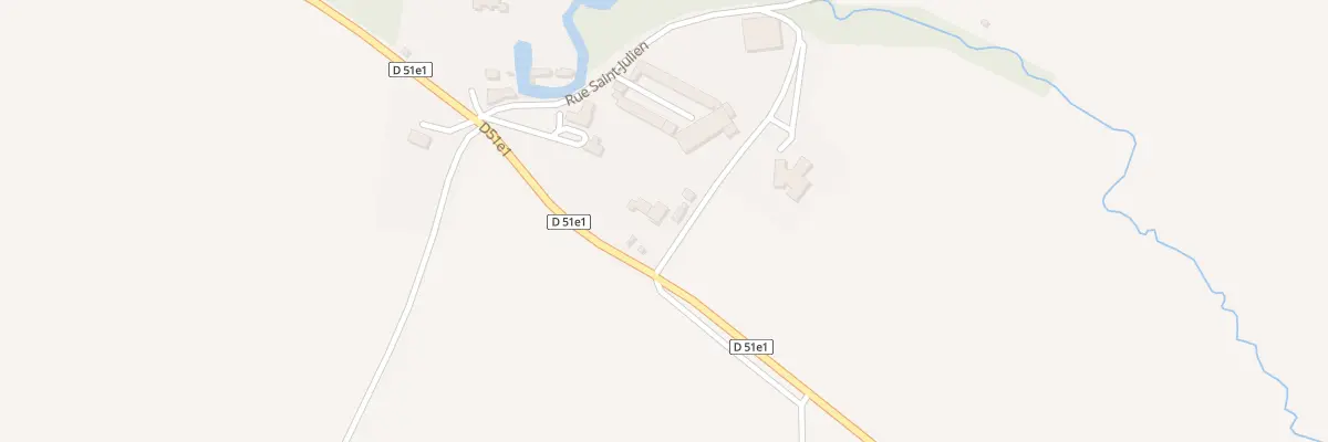 Plan du 5088 La Croix Deserte à Férolles-Attilly