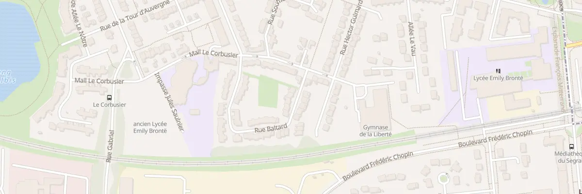 Plan du 35 Rue Baltard à Lognes