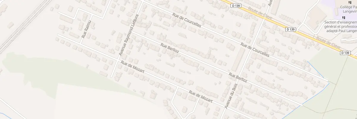 Plan du 24 Rue Berlioz à Mitry-Mory