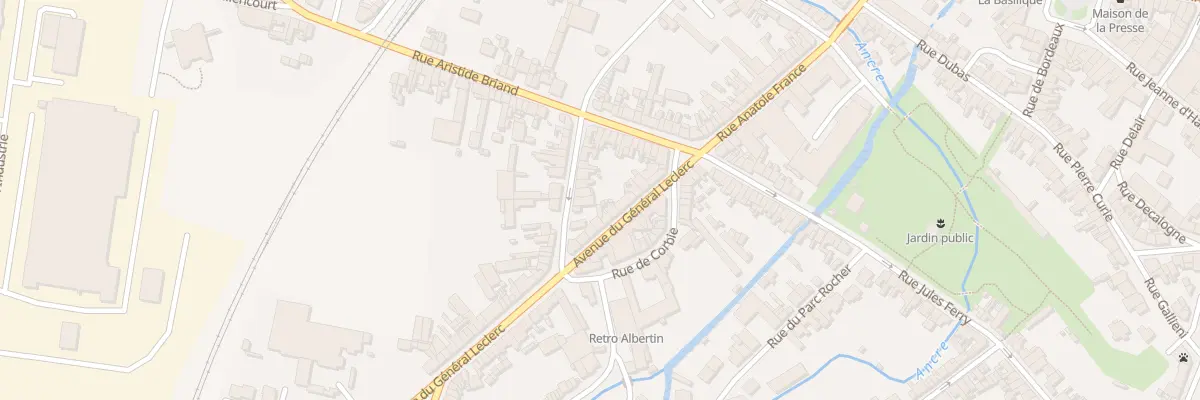 Plan du 10 Rue de Pont Noyelles à Albert