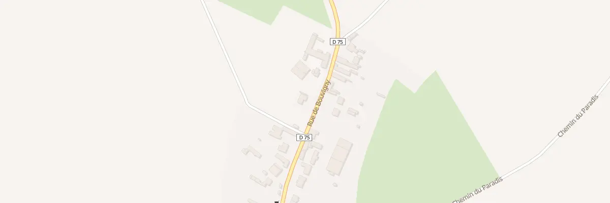 Plan du 23 Rue de Bouvigny à Servins