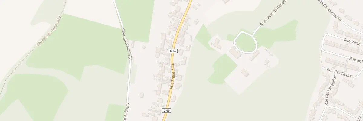 Plan du 65 Rue Emile Zola à Hersin-Coupigny