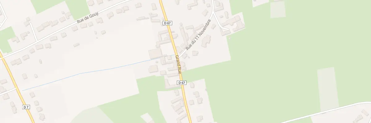 Plan du 24 Rue Grande Rue à Simencourt