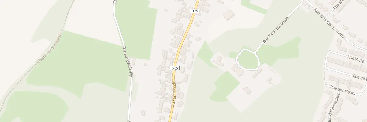 Plan du 61 Rue Emile Zola à Hersin-Coupigny