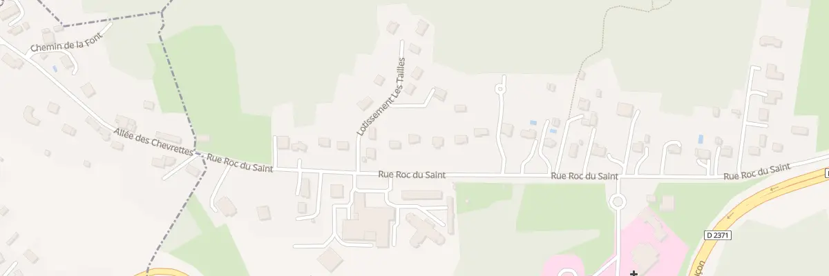 Plan du 18 Rue Roc du Saint à Saint-Angel