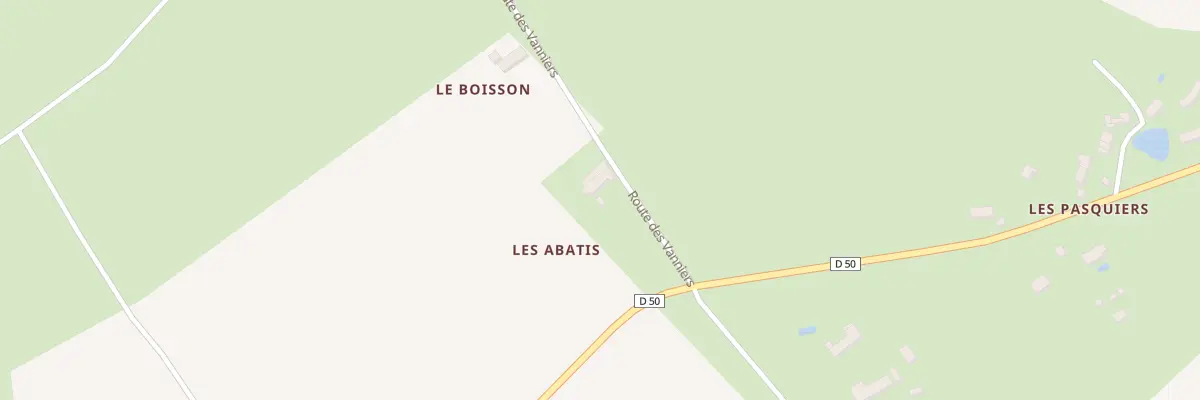 Plan du 101 Rte des Vanniers à Cernoy-en-Berry