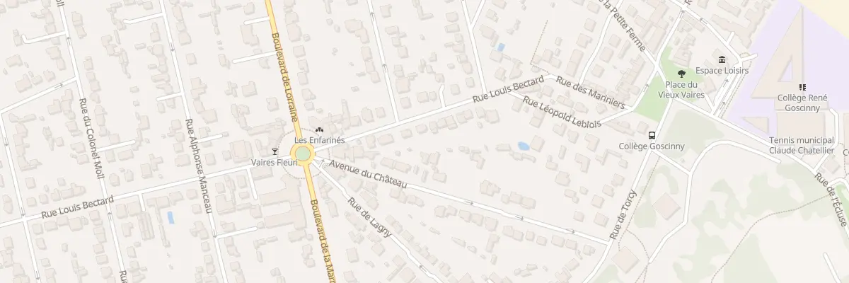 Plan du 27 Rue Louis Bectard à Vaires-sur-Marne