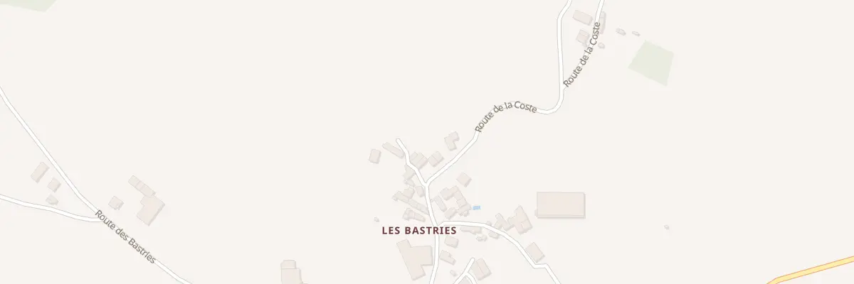 Plan du 5465 Les Bastries à Flavin