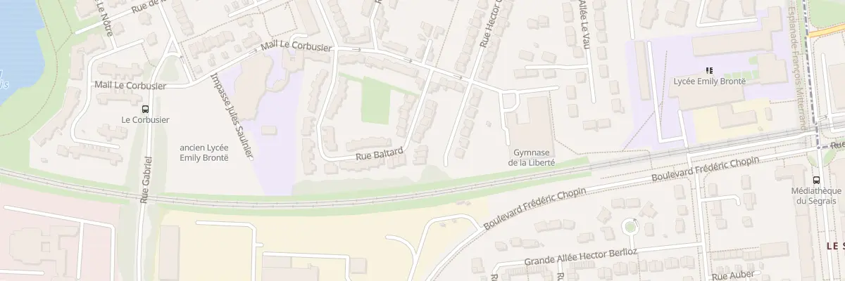 Plan du 56 Rue Baltard à Lognes