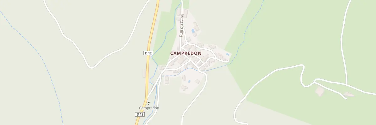 Plan du 5075 Campredon à Ferrals-les-Montagnes