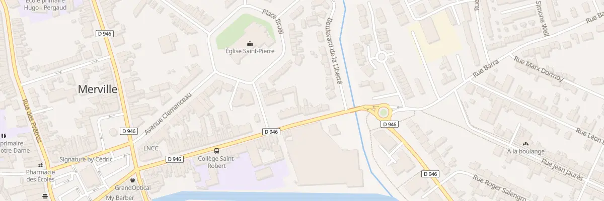 Plan du 57 Rue des Capucins à Merville