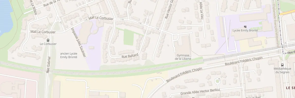 Plan du 58 Rue Baltard à Lognes