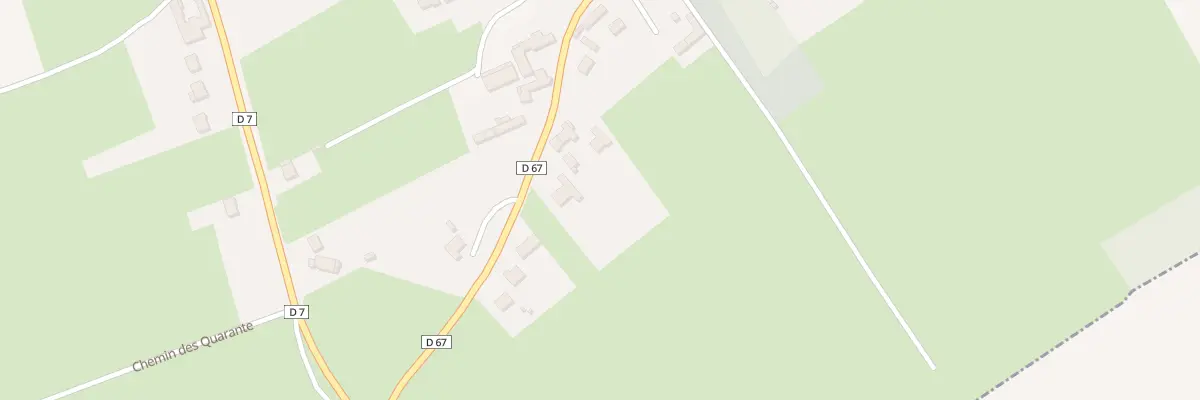 Plan du 7B Rue de Beaumetz à Simencourt