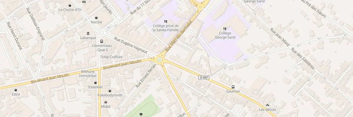 Plan du 31 Rue de Lille à Béthune