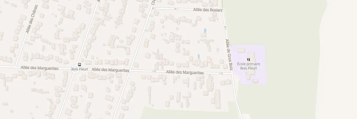 Plan du 85B All des Marguerites à Claye-Souilly
