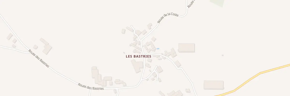Plan du 2719 Rte des Bastries à Flavin